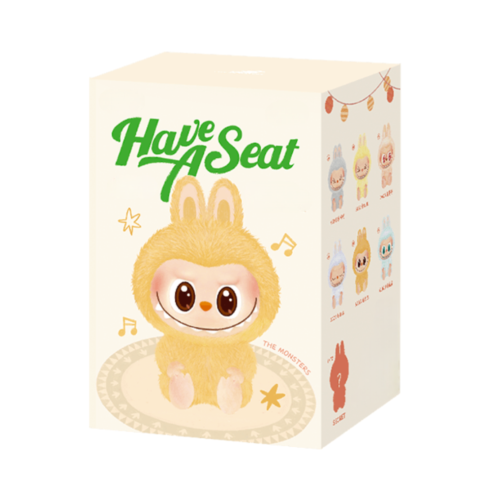 Labubu The Monsters Have a Seat Series Vinyl Plush Blind Box Figure