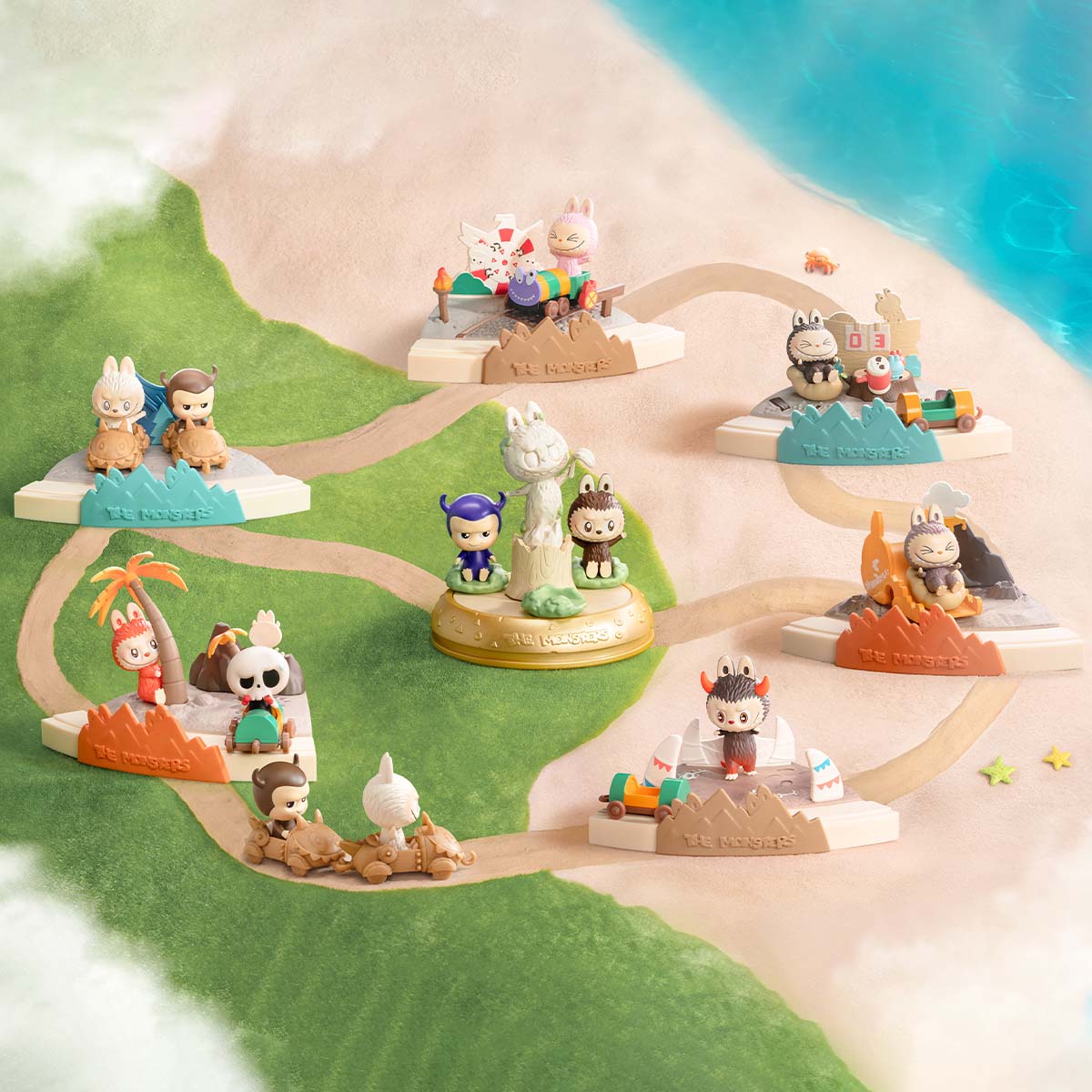 Labubu Monster Playing Games Series โ Scene Figure Blind Box
