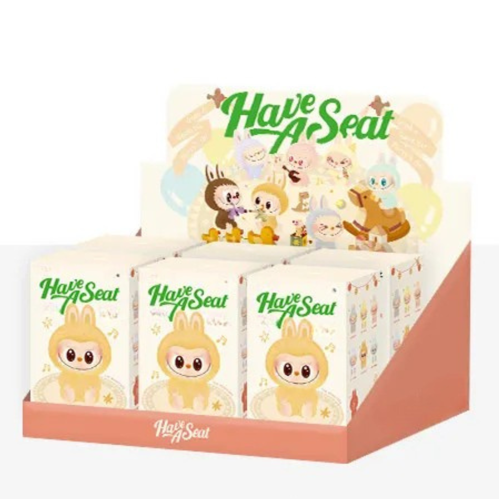 Labubu The Monsters Have a Seat Series Vinyl Plush Blind Box Figure