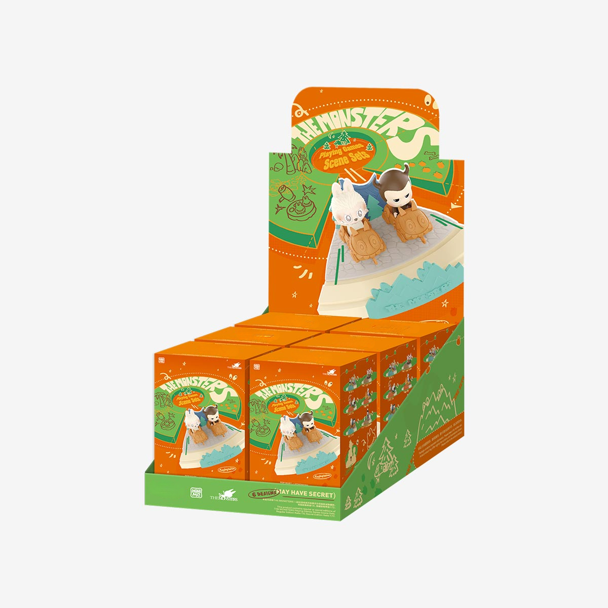 Labubu Monster Playing Games Series โ Scene Figure Blind Box