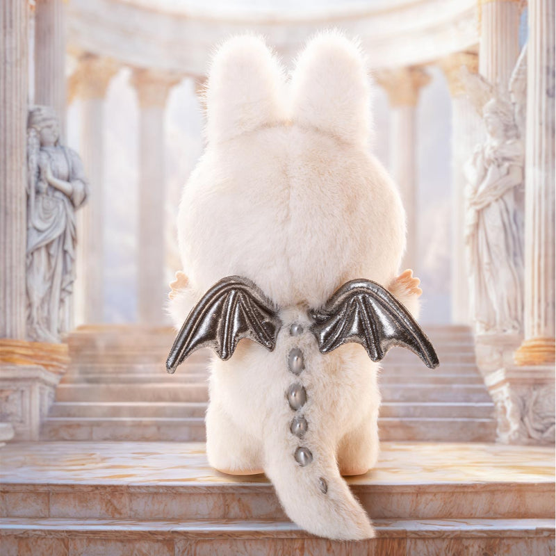 Labubu The Monsters Angel In Clouds Plush Display Doll with Vinyl Face