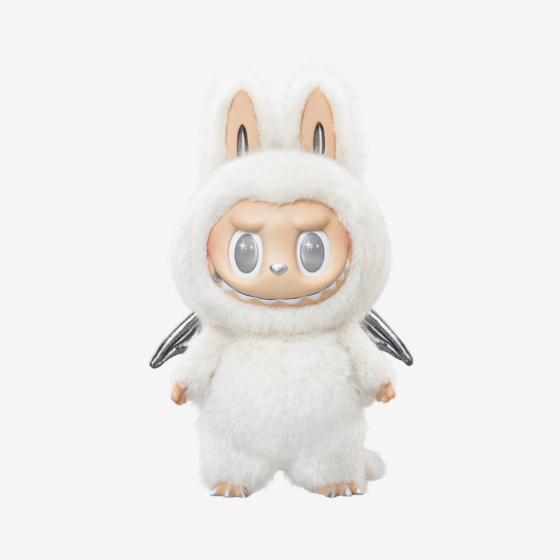 Labubu The Monsters Angel In Clouds Plush Display Doll with Vinyl Face