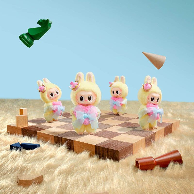 Labubu The Monsters Let's Checkmate Series Vinyl Plush Hanging Card – Mini Character Display Accessory