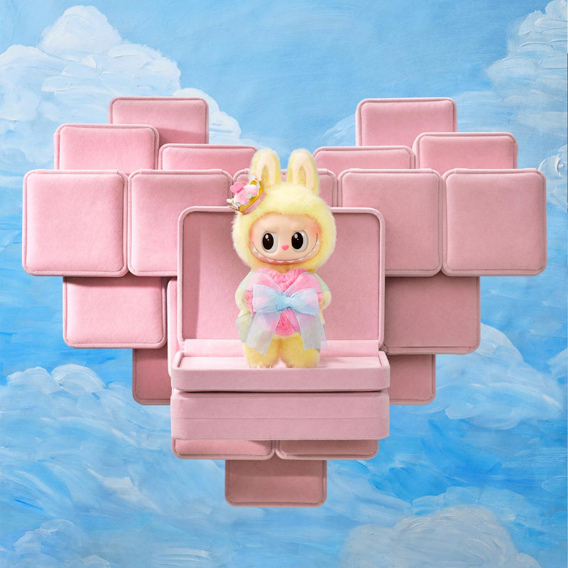 Labubu The Monsters Let's Checkmate Series Vinyl Plush Hanging Card – Mini Character Display Accessory
